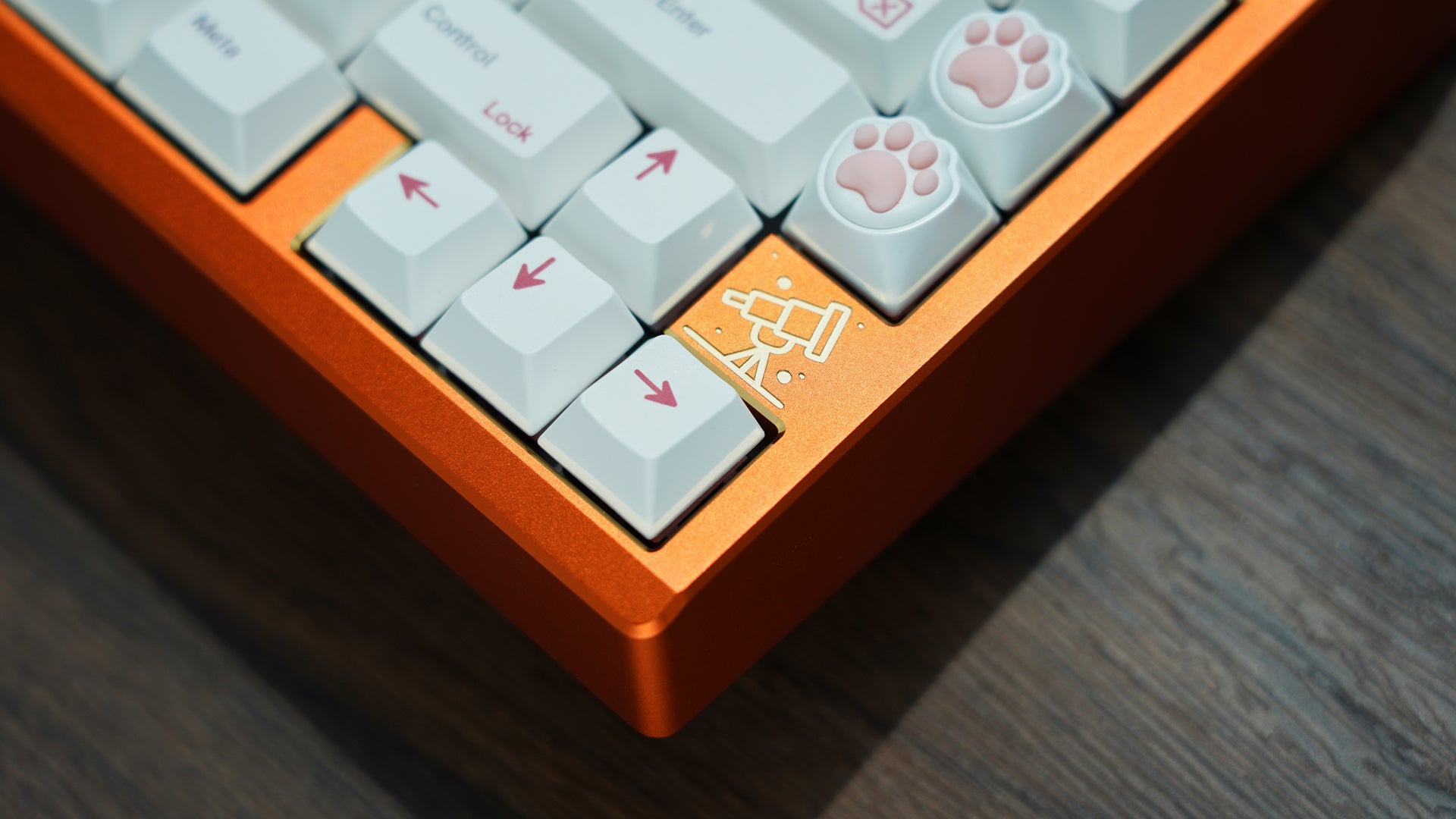 Zoom 75 Special Edition Orange 自作キーボード
