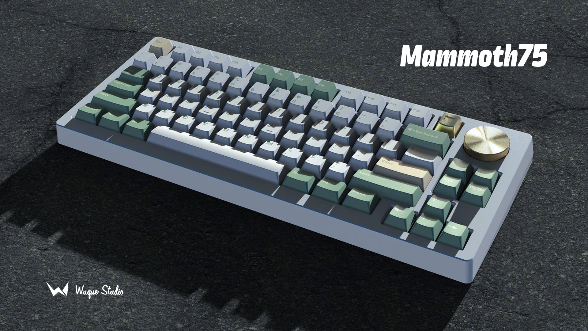 Mammoth75 - Alu Mirror PVD Bottom [Group Buy]