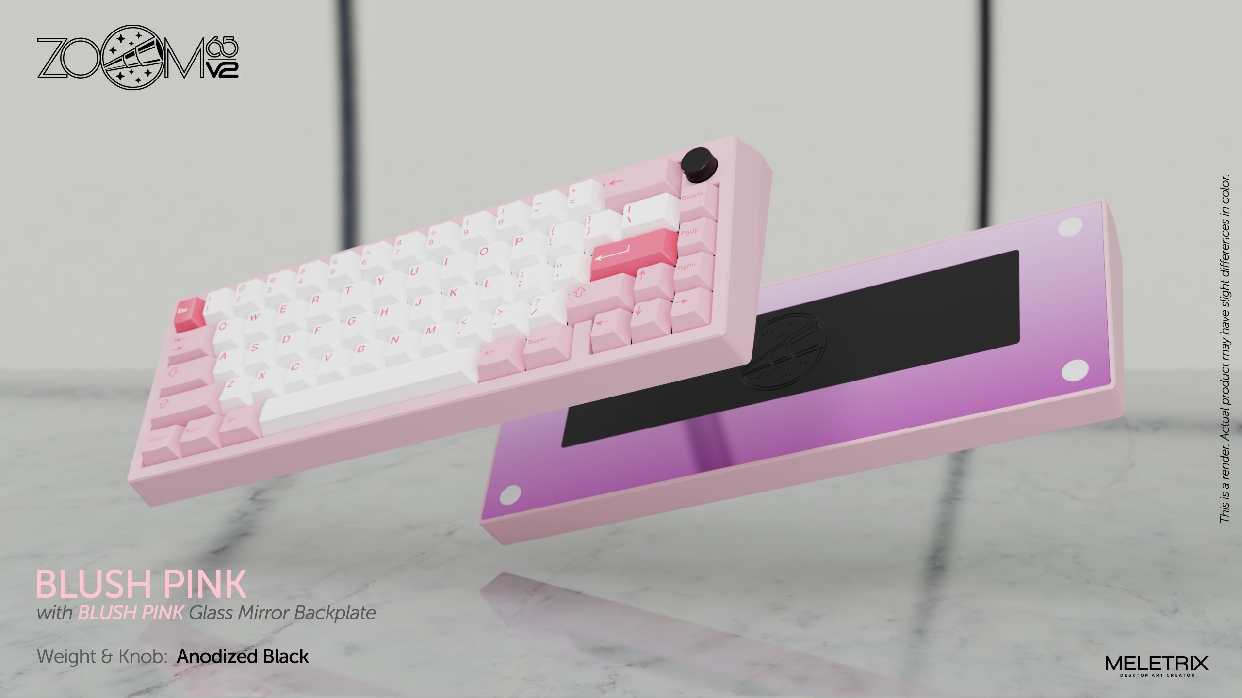 Zoom65 V2 EE - Blush Pink [Pre-order]