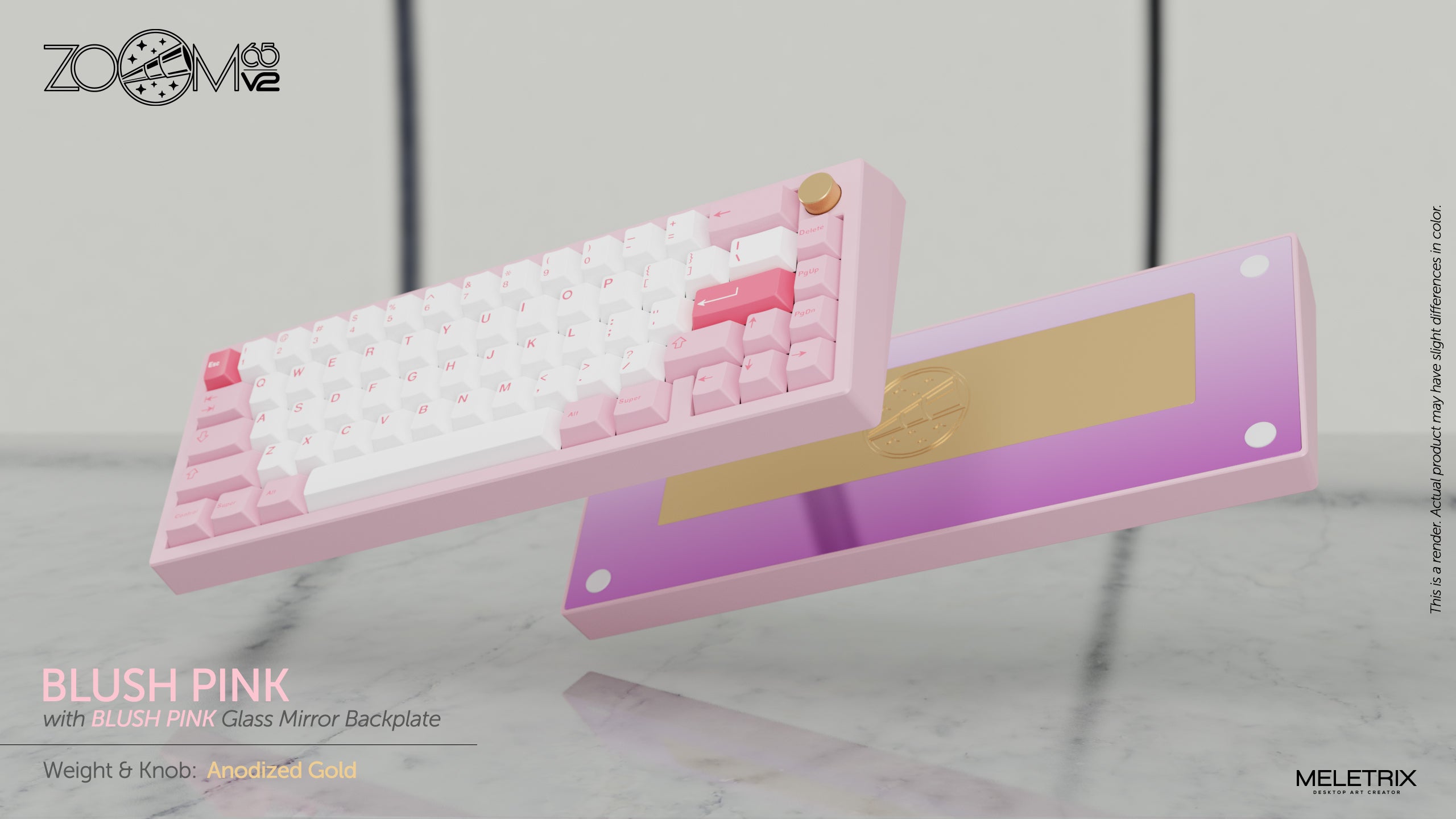 Zoom65 V2 EE - Blush Pink [Pre-order]