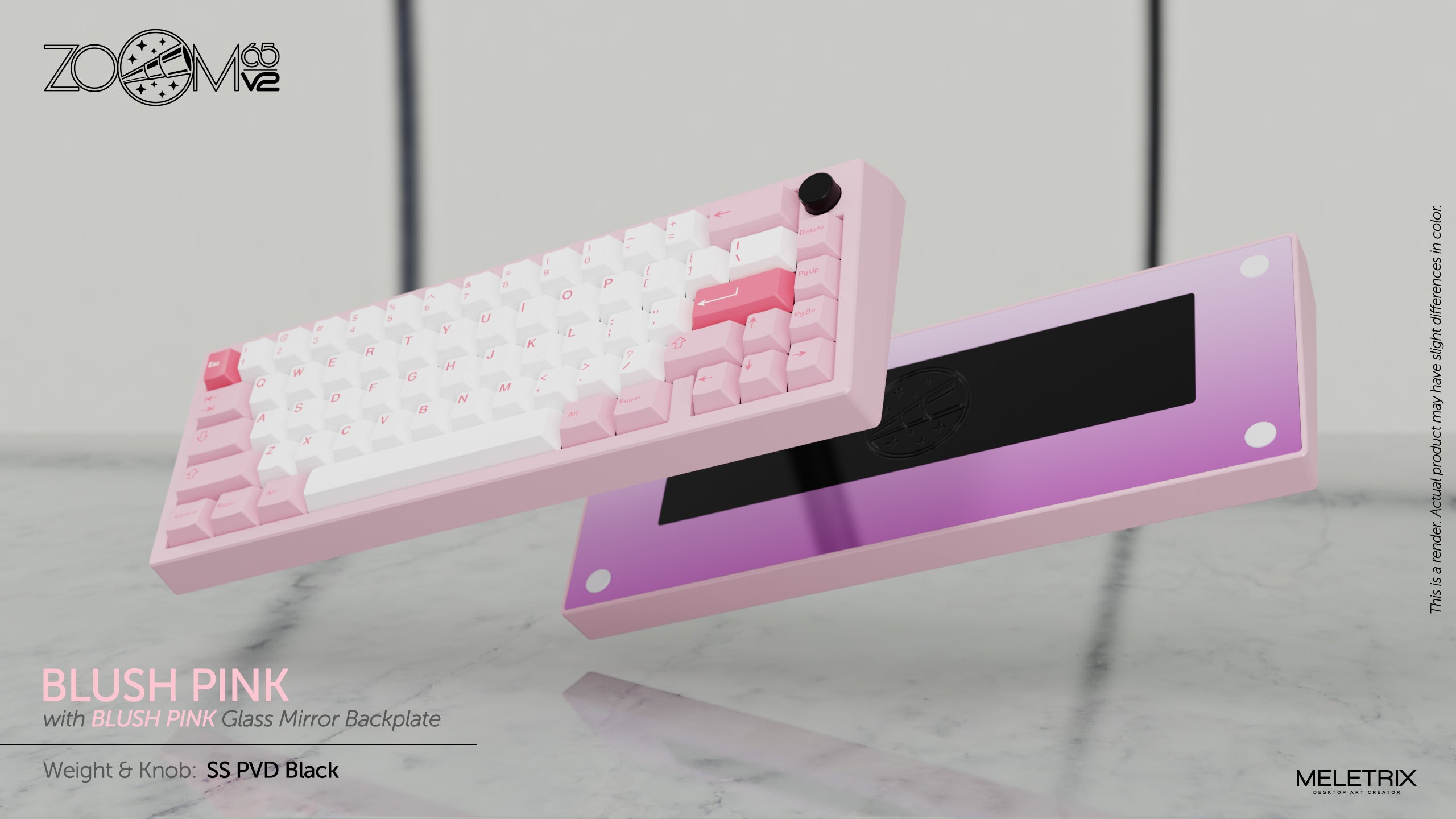 Zoom65 V2 EE - Blush Pink [Pre-order]