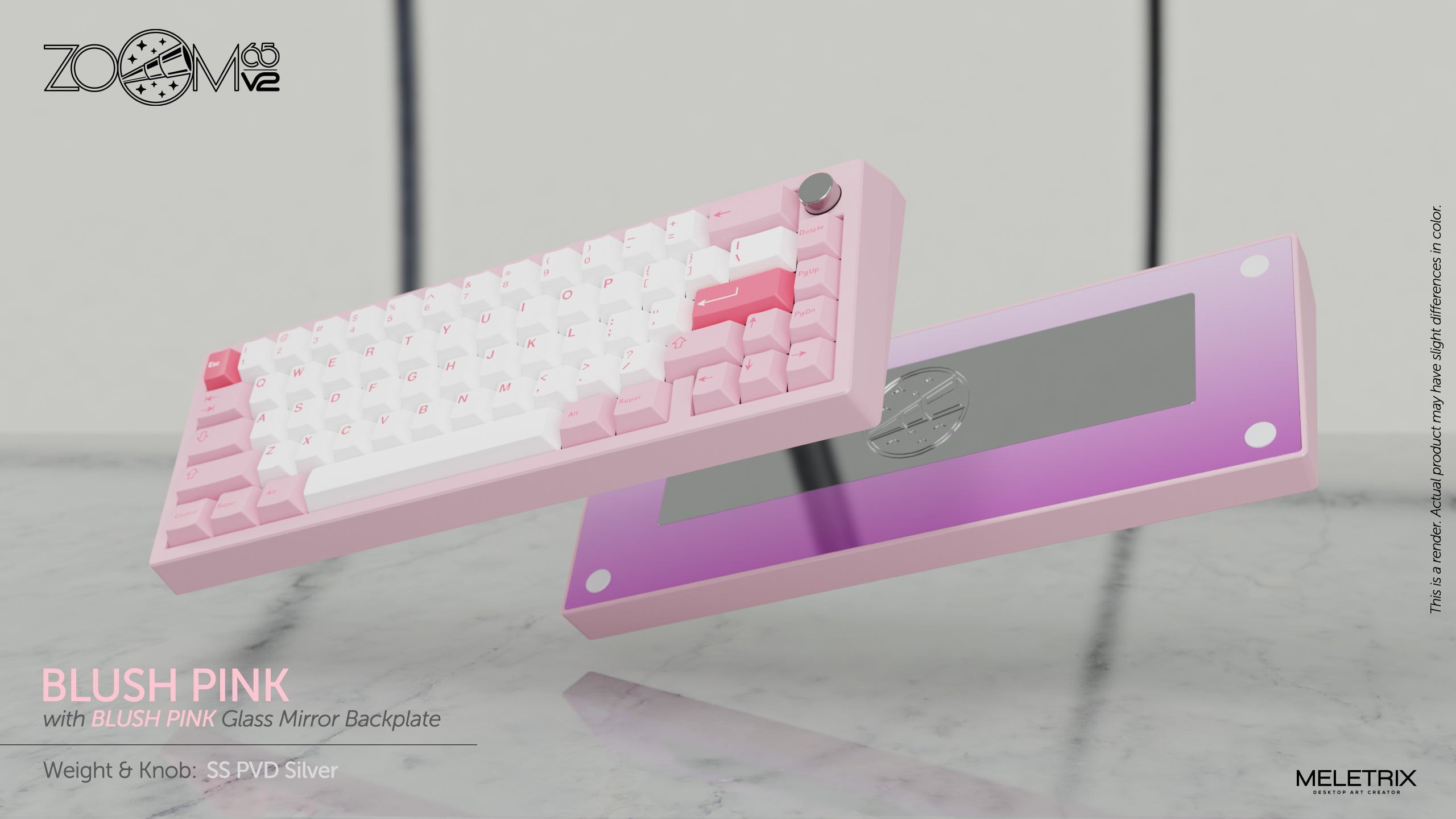 Zoom65 V2 EE - Blush Pink [Pre-order]