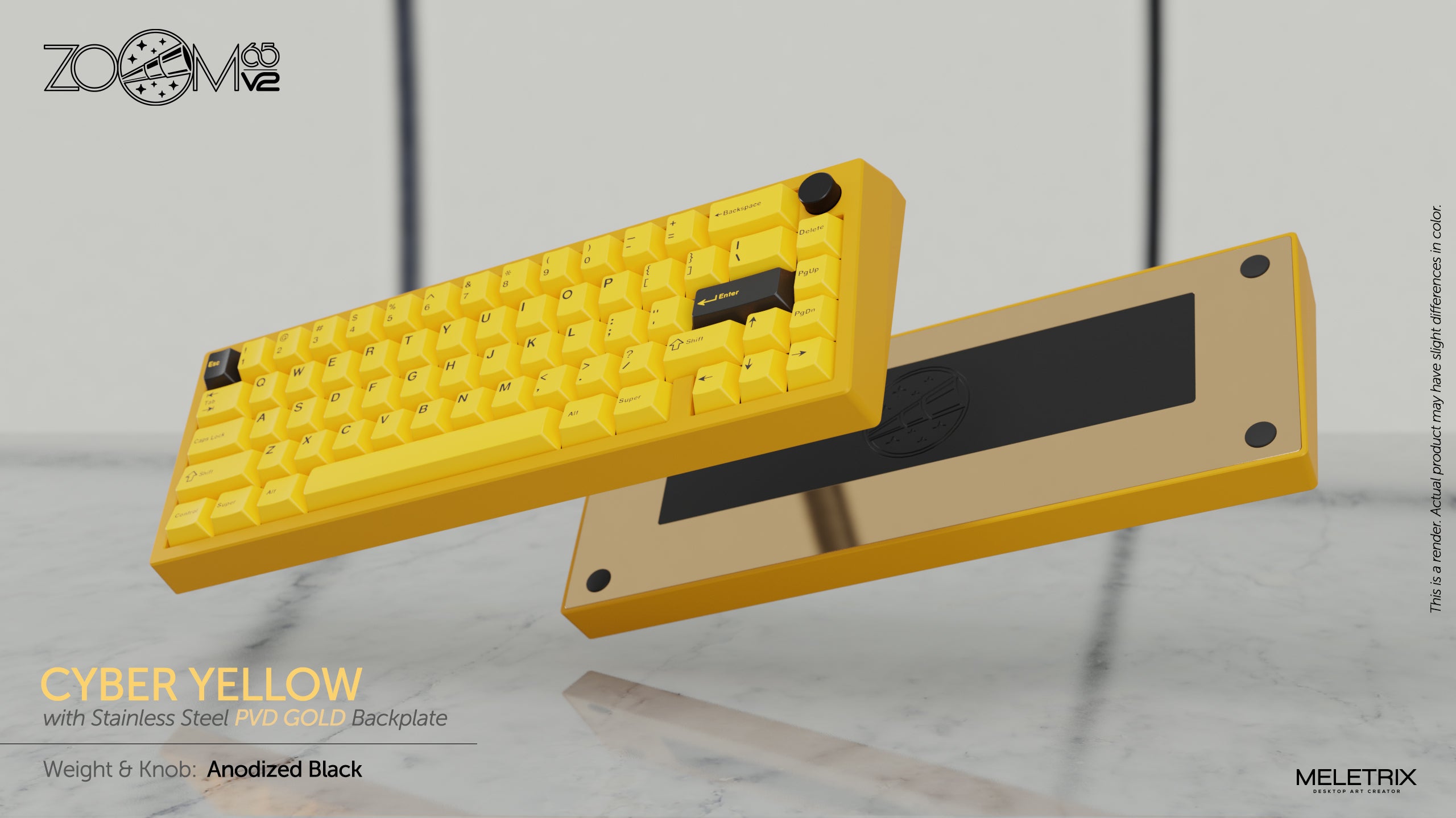 Zoom65 V2 EE - Cyber Yellow [Pre-order]