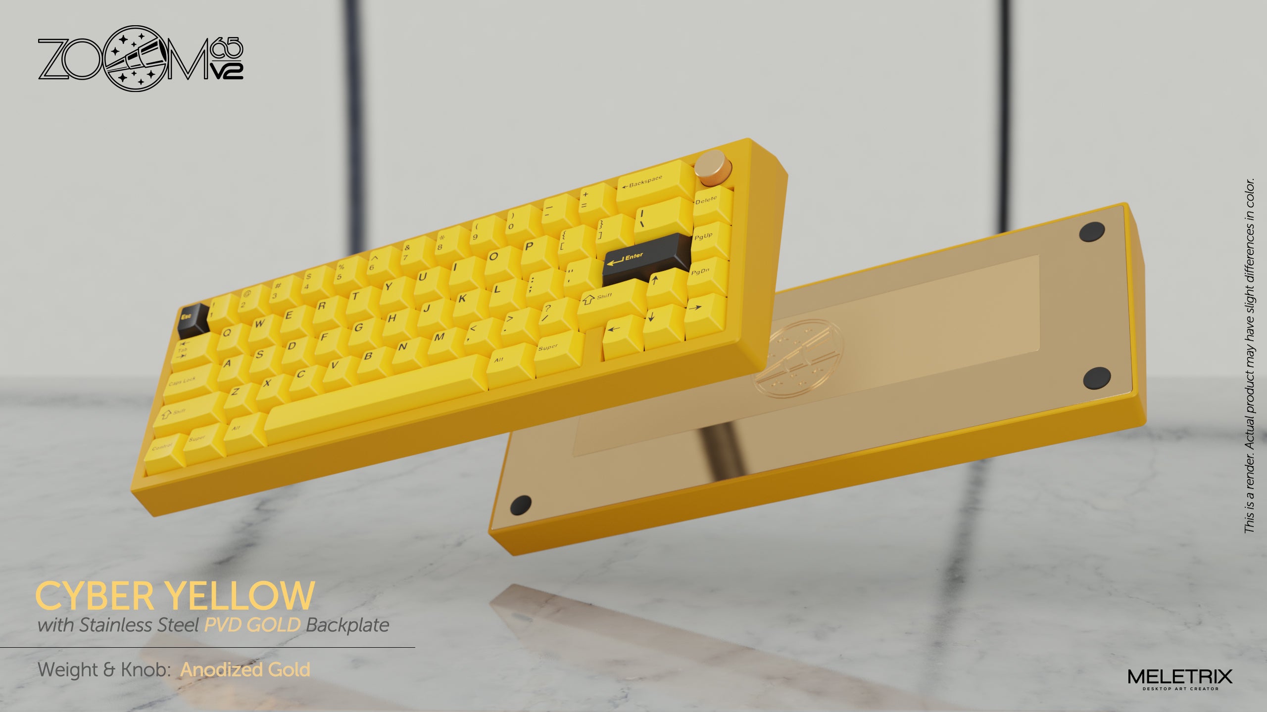Zoom65 V2 EE - Cyber Yellow [Pre-order]