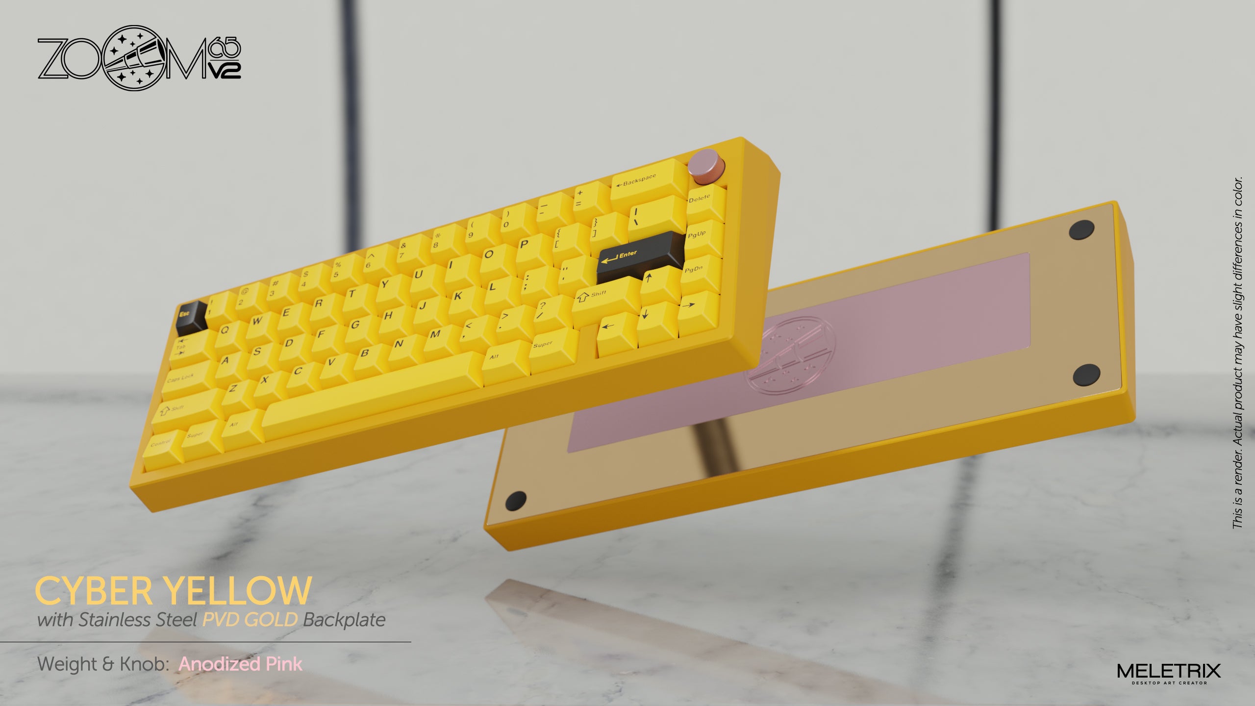 Zoom65 V2 EE - Cyber Yellow [Pre-order]