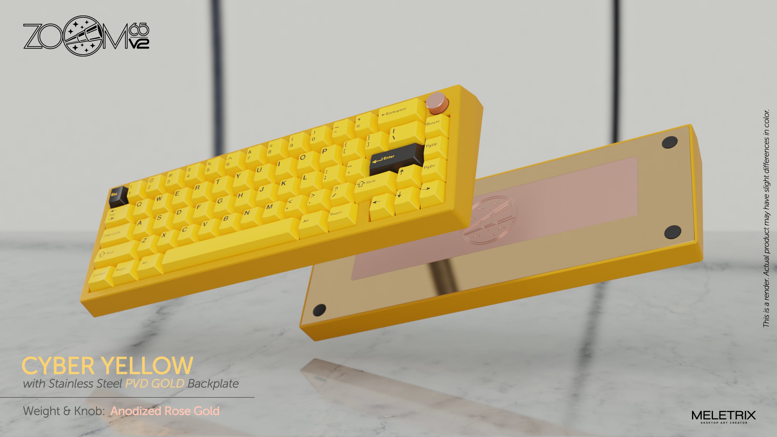 Zoom65 V2 EE - Cyber Yellow [Pre-order]