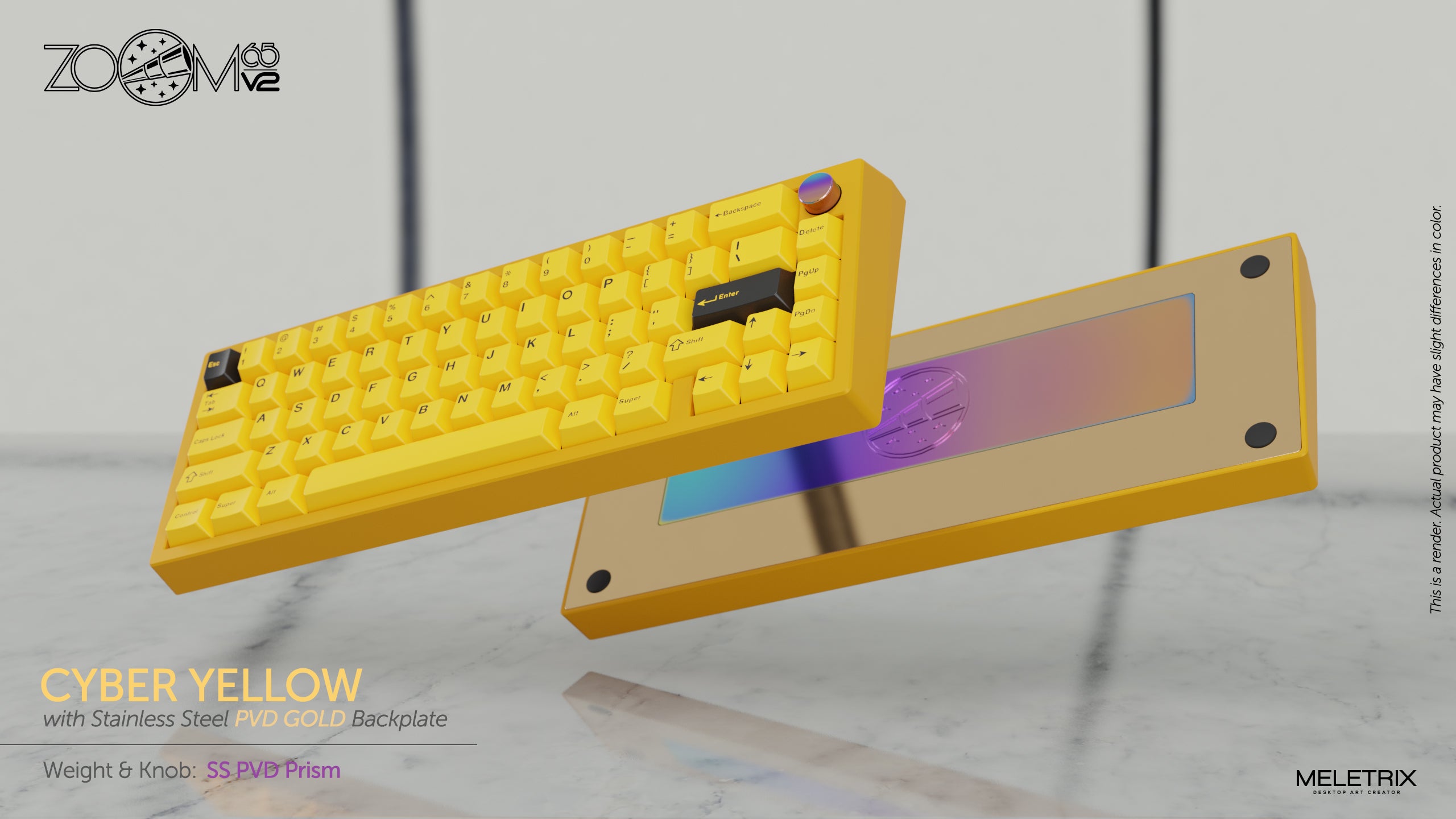 Zoom65 V2 EE - Cyber Yellow [Pre-order]