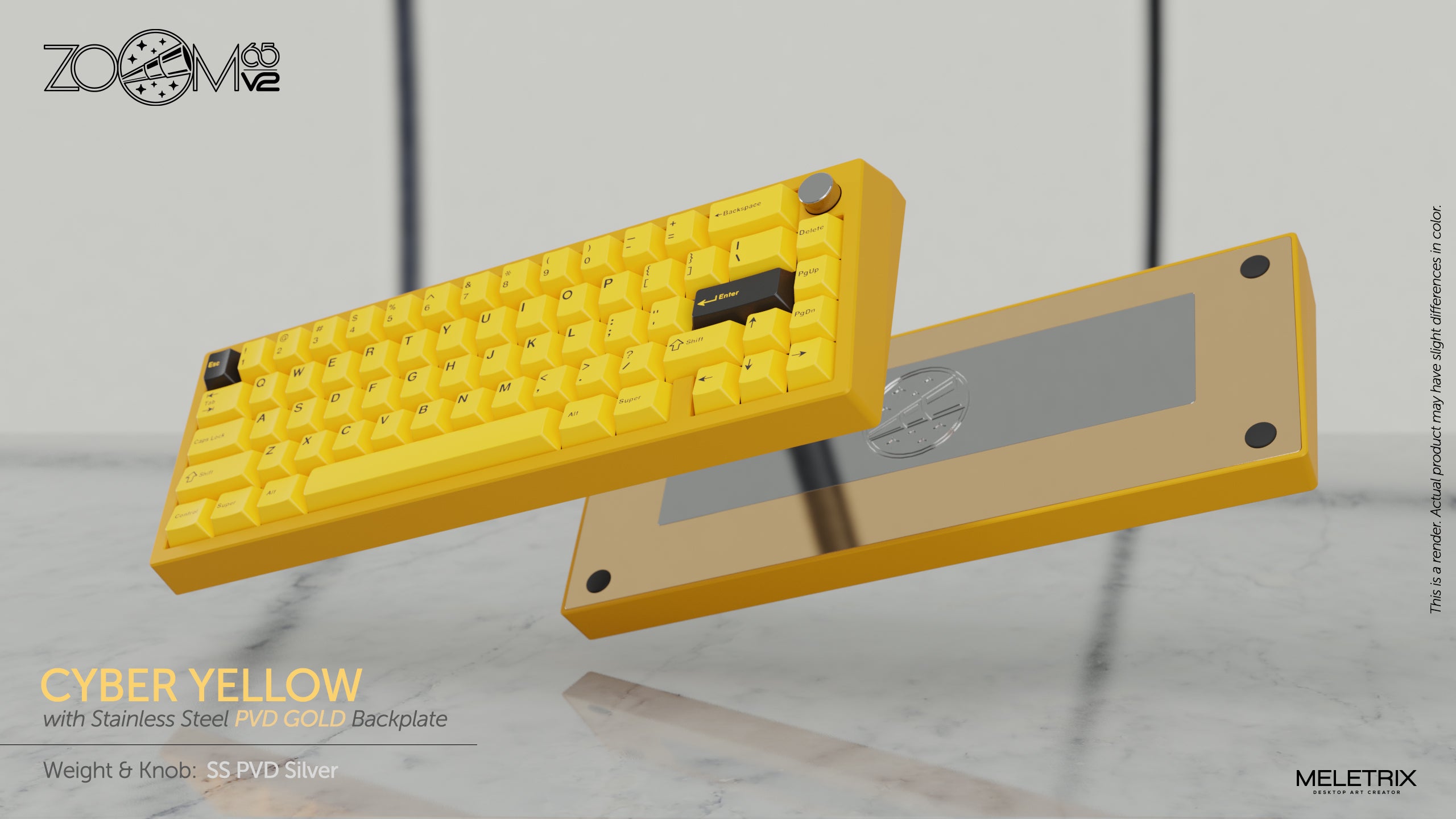 Zoom65 V2 EE - Cyber Yellow [Pre-order]