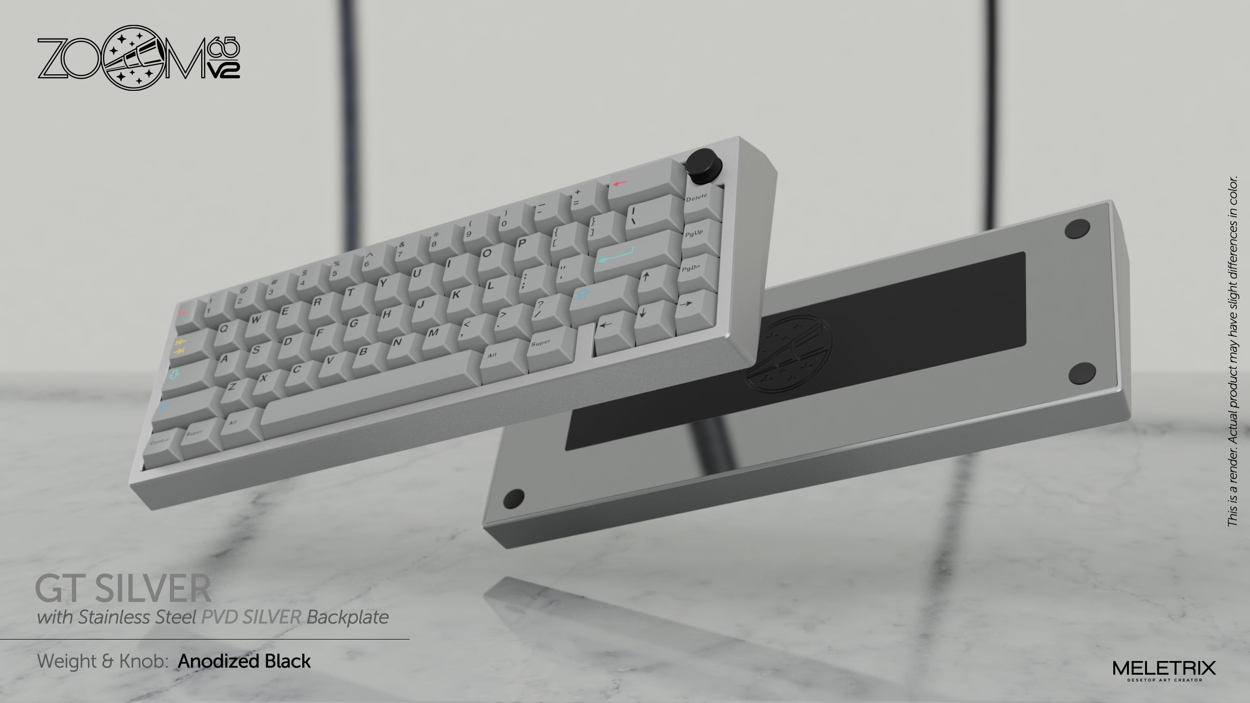 Zoom65 V2 EE - GT Silver [Pre-order]