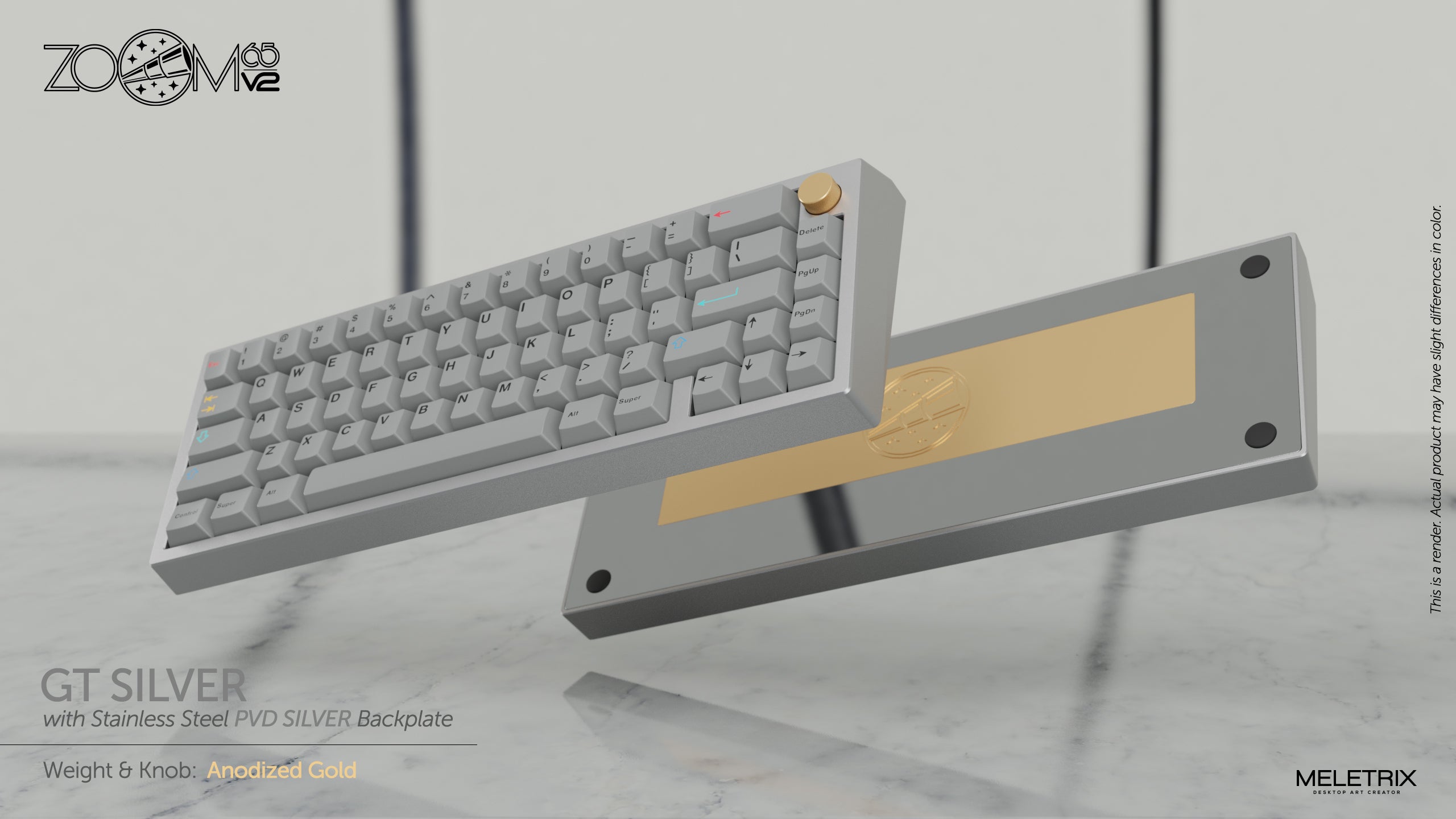 Zoom65 V2 EE - GT Silver [Pre-order]