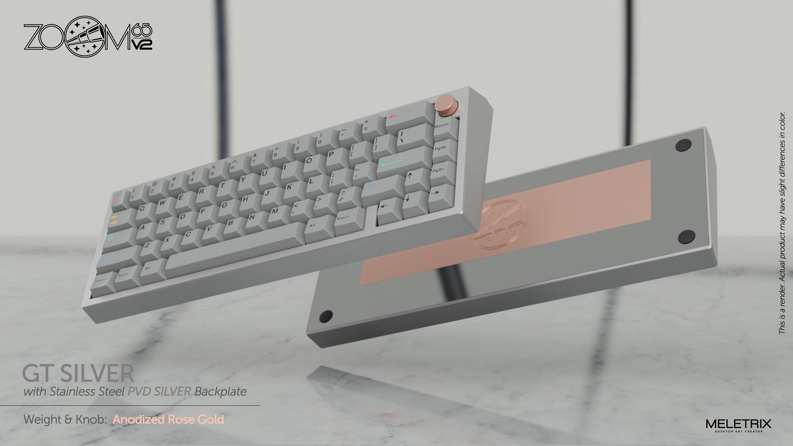 Zoom65 V2 EE - GT Silver [Pre-order]