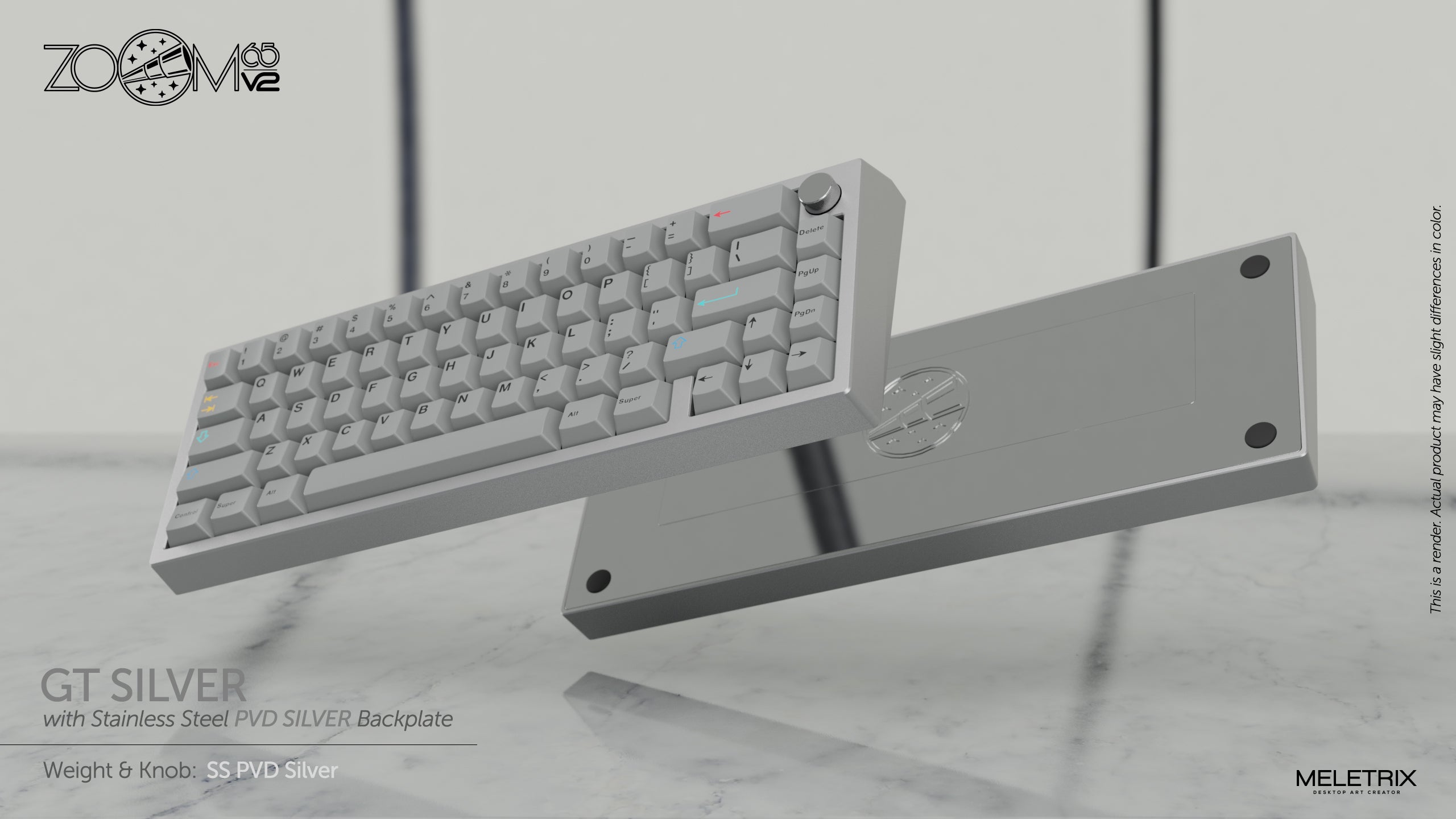 Zoom65 V2 EE - GT Silver [Pre-order]