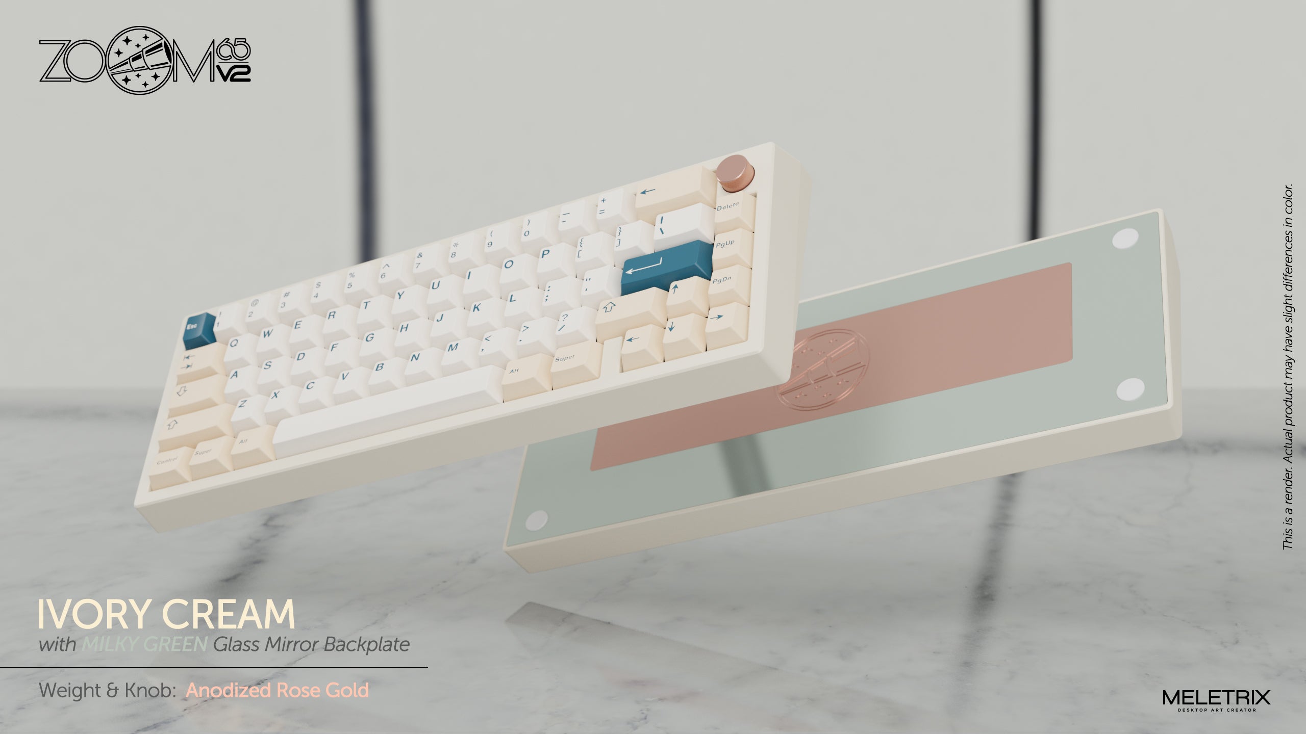 Zoom65 V2 EE - Ivory Cream [Pre-order]