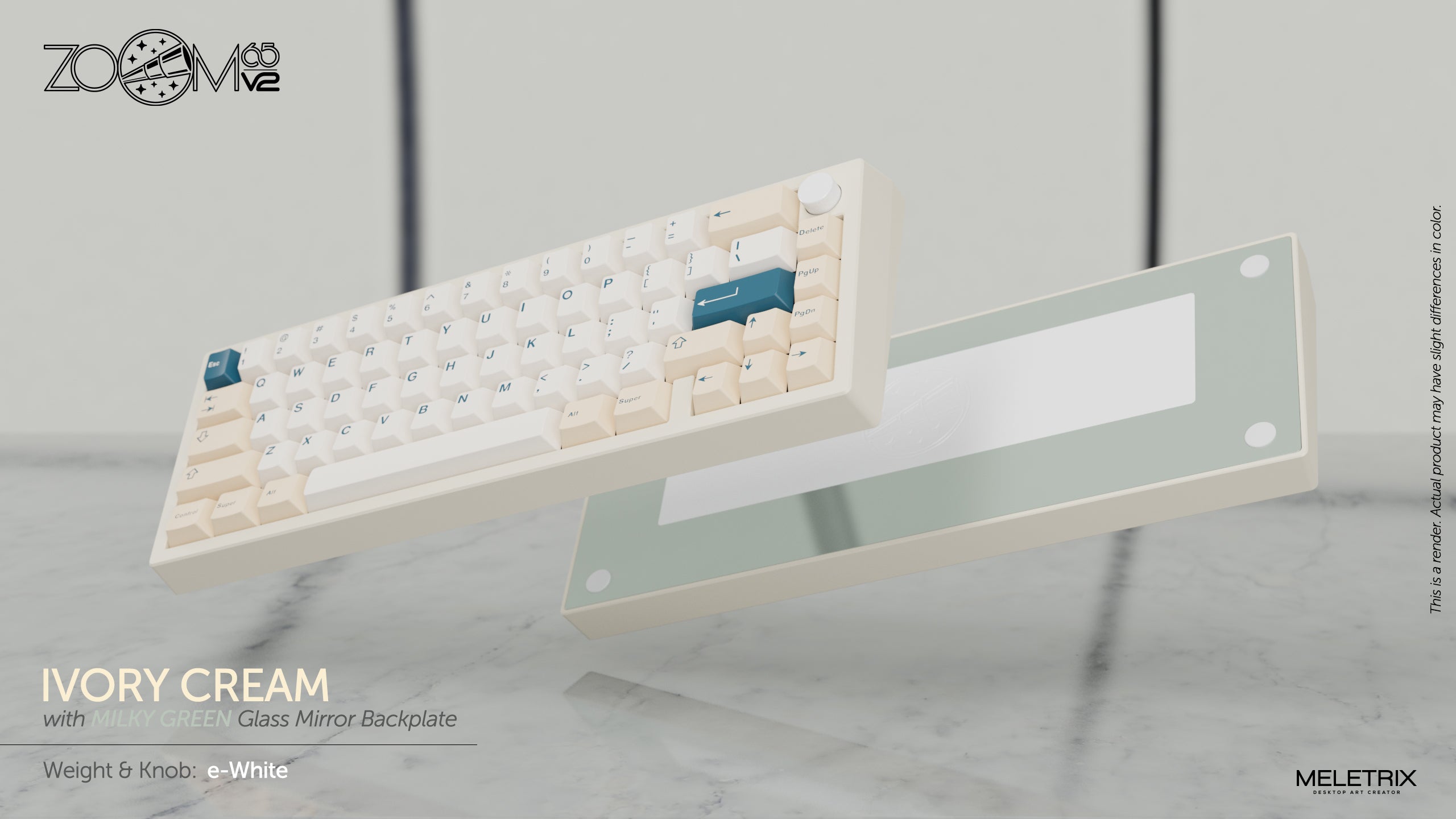 Zoom65 V2 EE - Ivory Cream [Pre-order]
