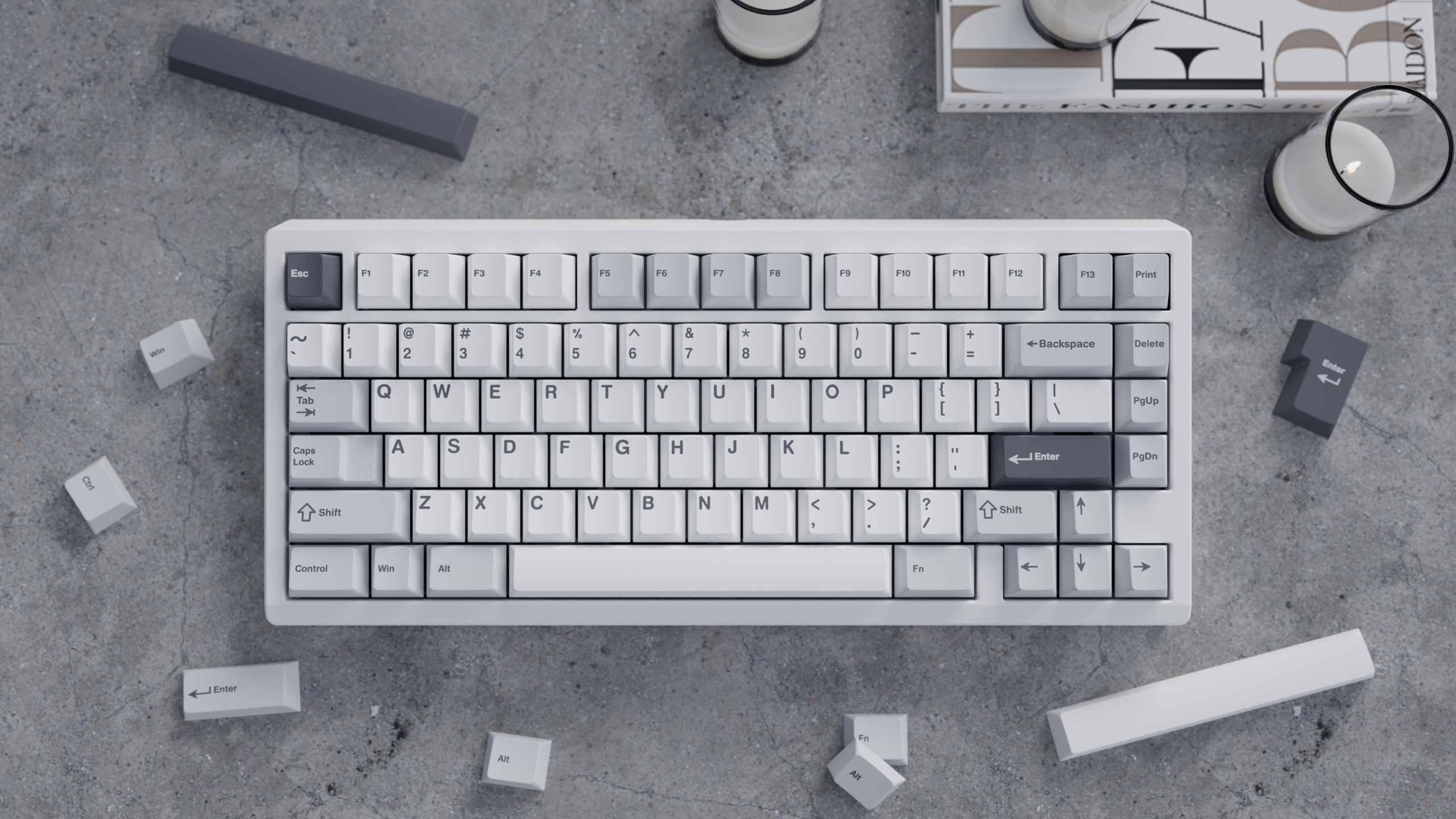 WS Gray Skies Keycaps [Pre-order]