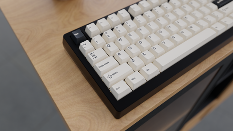 WS Creamy Charcoal Keycaps [Pre-order]