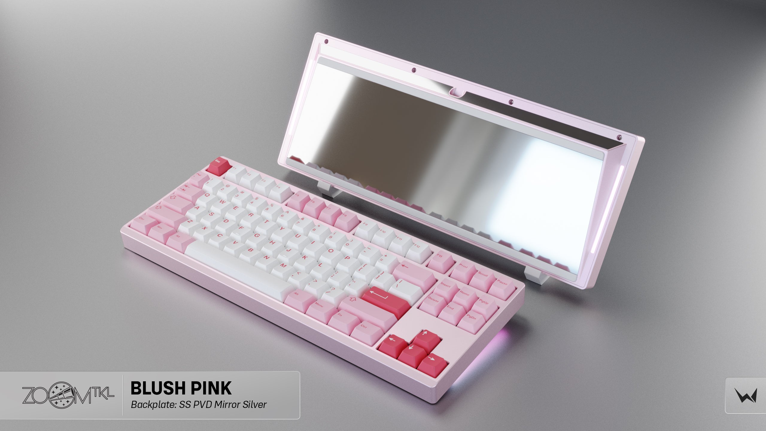 Zoom TKL EE - Blush Pink