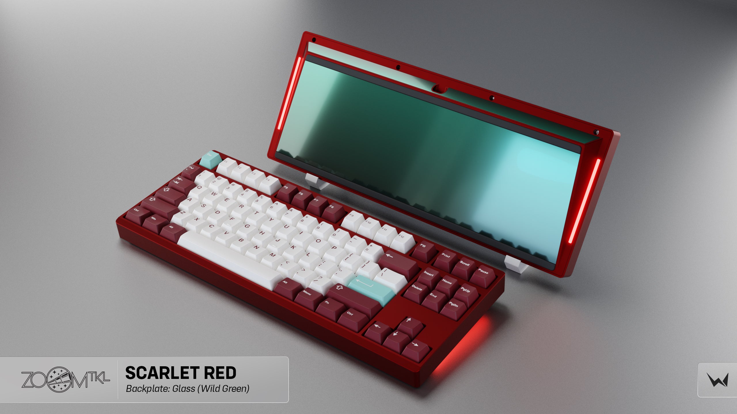 Zoom TKL EE - Scarlet Red - Thumbnail 2