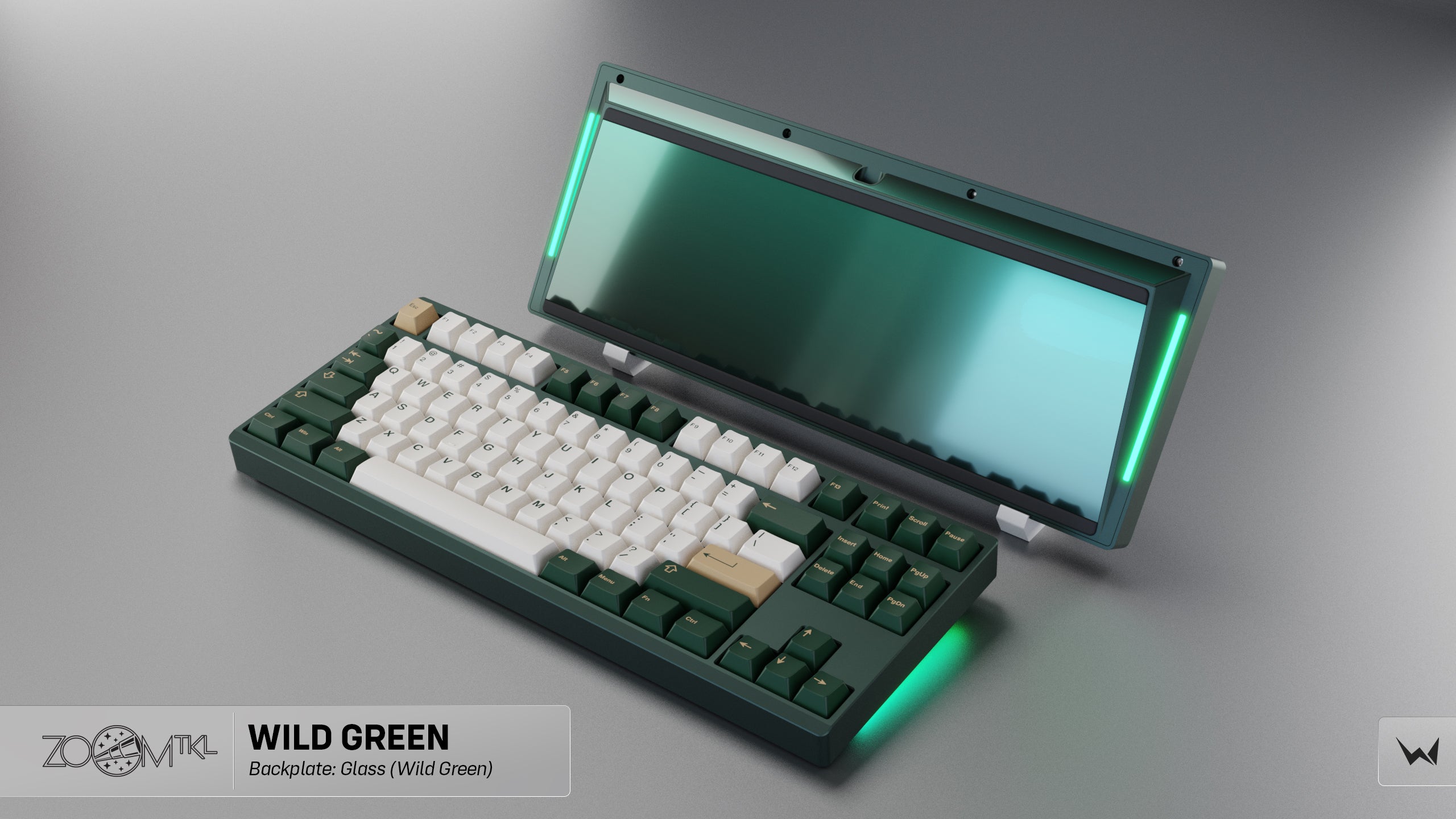 キーボード MELETRIX ZOOM75 tri-mode Wild Green Zoom75 Essential Edition - Wild Green