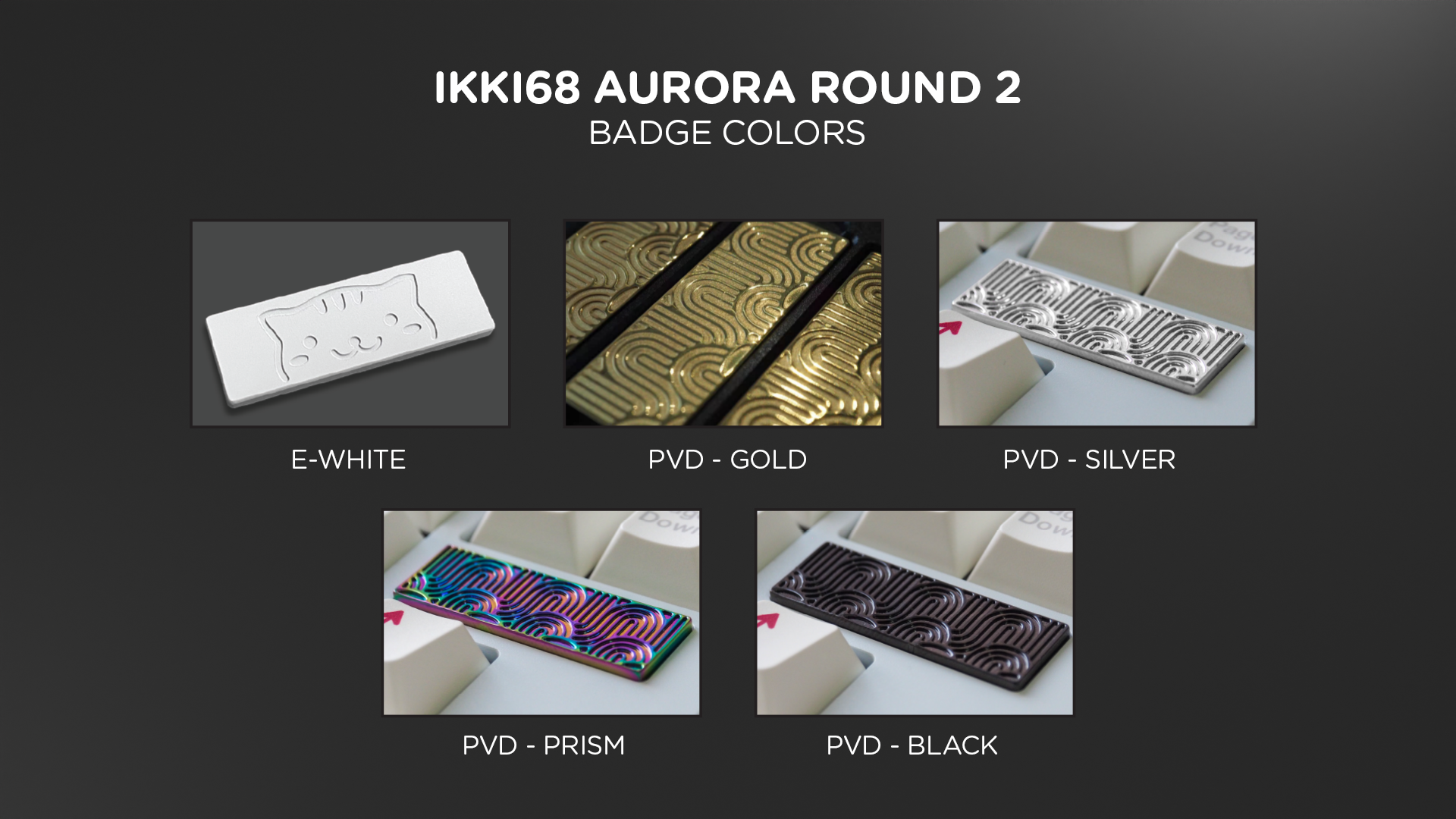 Ikki68 Aurora Badge Group Buy - Community Badges Set Two