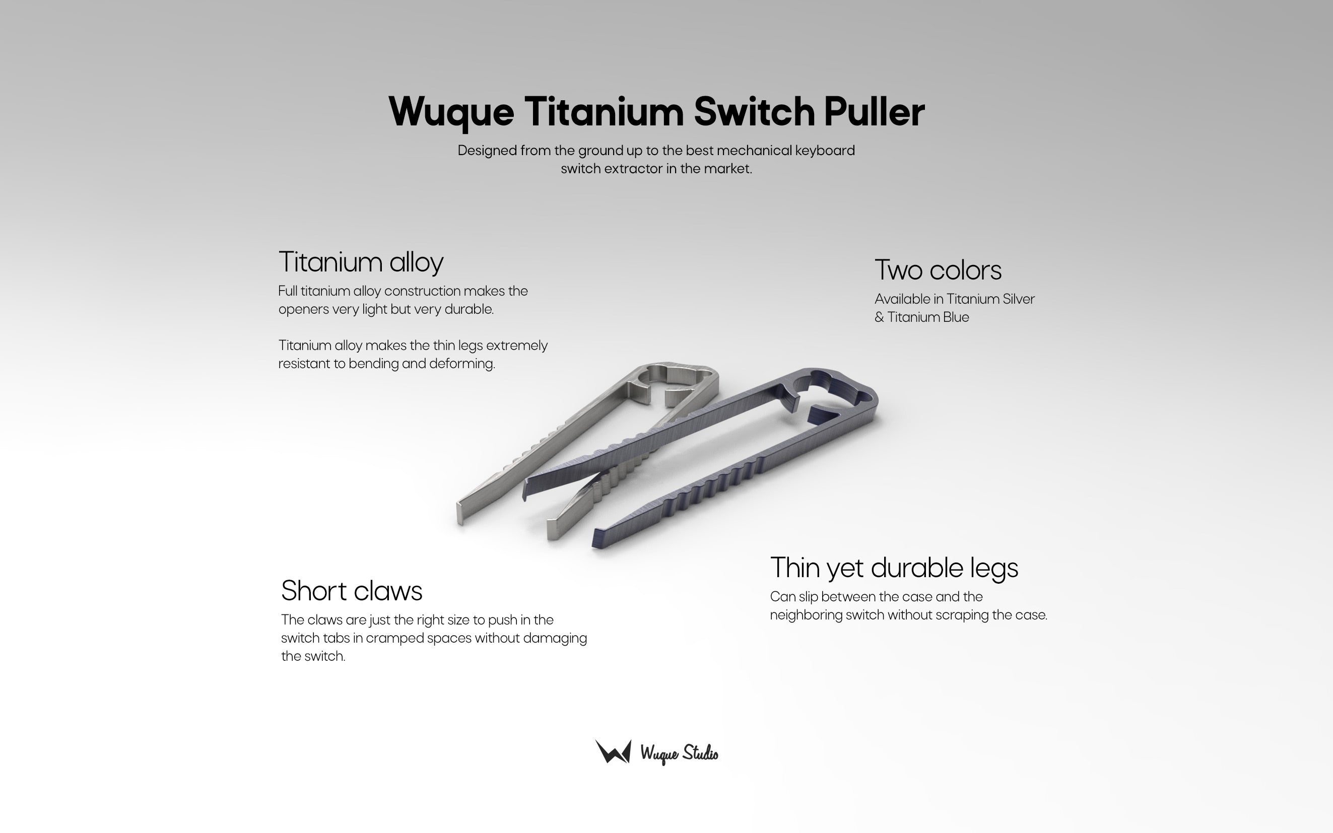 Wuque Titanium Switch Puller [In Stock]