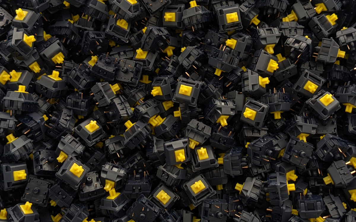 Designer Studio Graphite Gold Switch [In Stock]